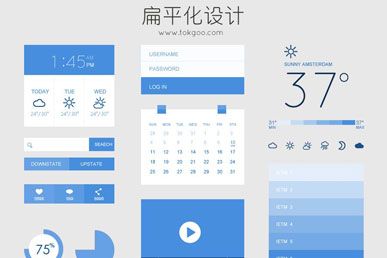 未来扁平化网页设计会退烧吗？
